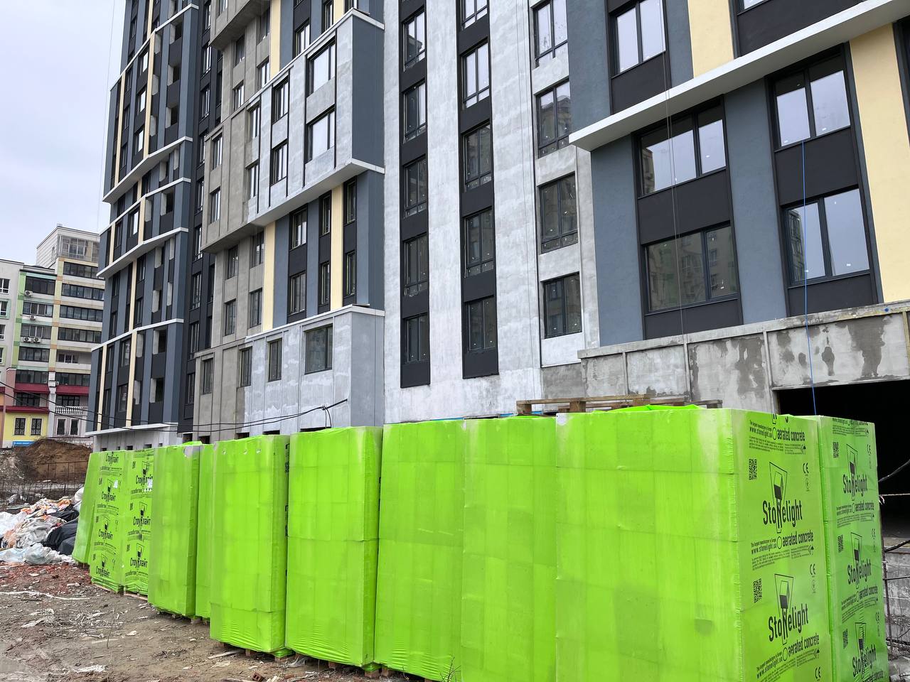 Хід будівництва від 5 квітня 2023 року